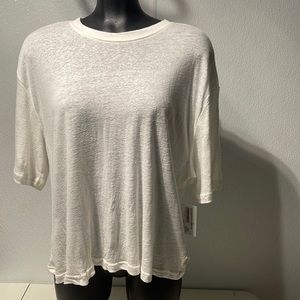 Brixton Montauk Skimmer Tee XL White